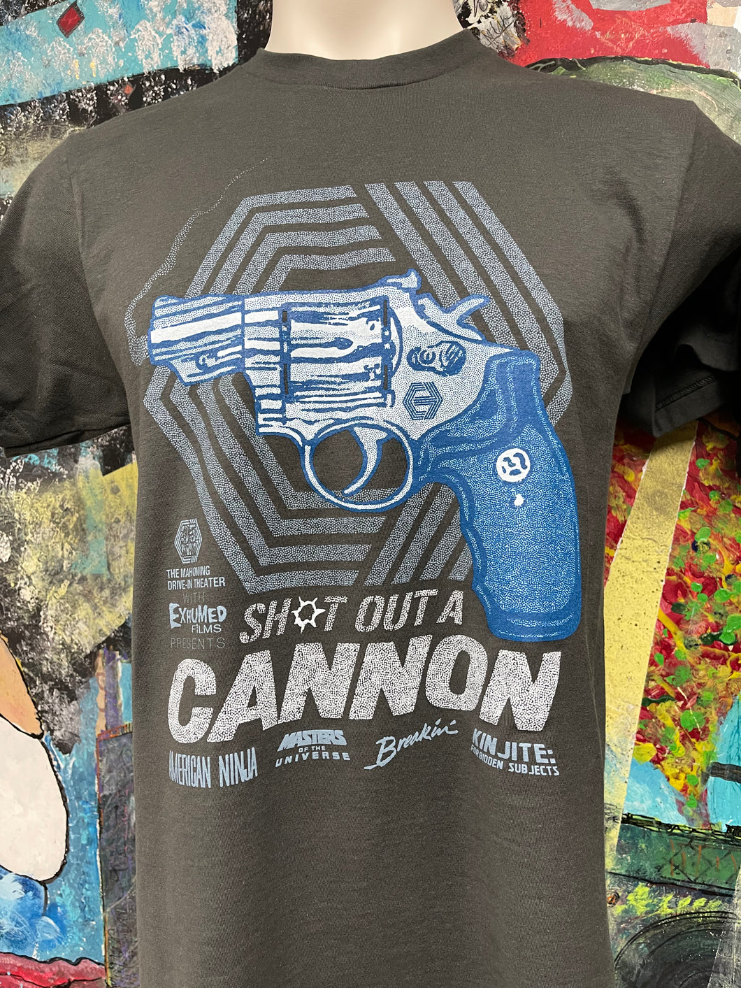 Mahoning Drive-In - Shot Out of A Cannon event tee
