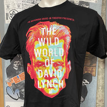 Load image into Gallery viewer, Mahoning Drive-In - The Wild World of David Lynch event tee
