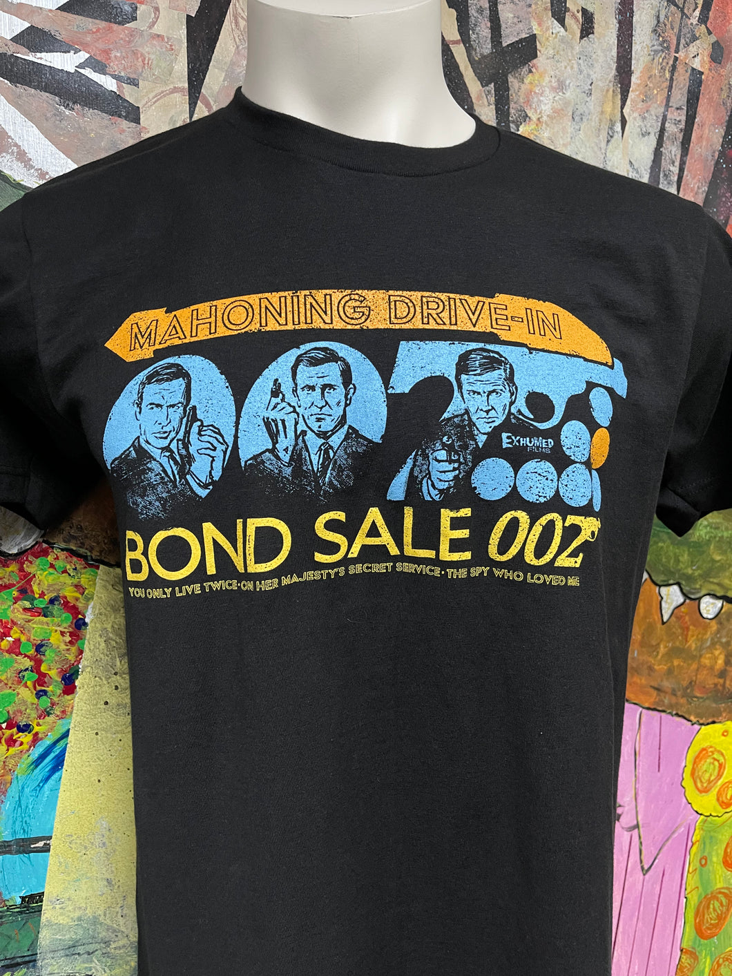 Mahoning Drive-In - James Bond event tee
