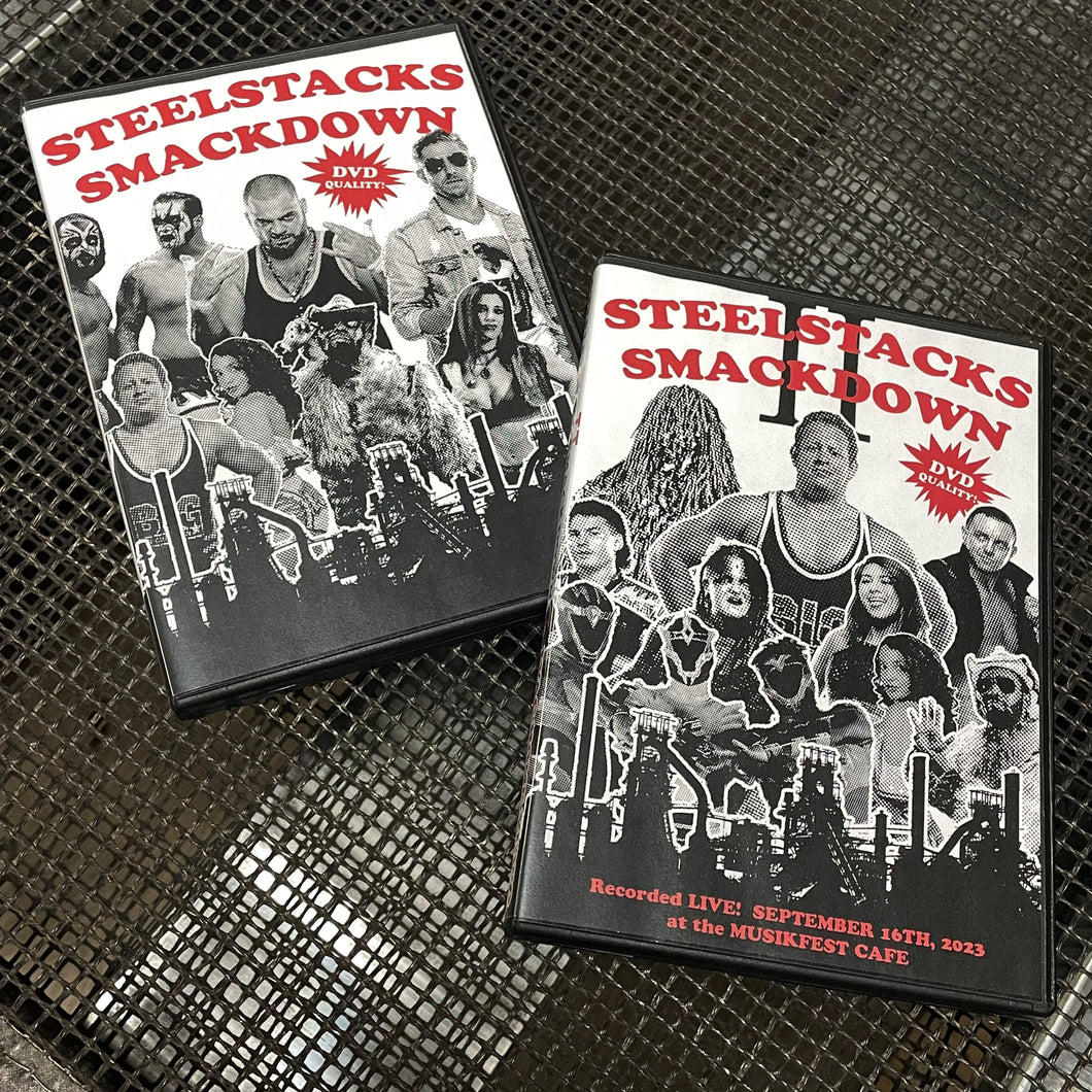 LVAC - Steelstacks Smackdown 1 + 2 DVD COMBO SET