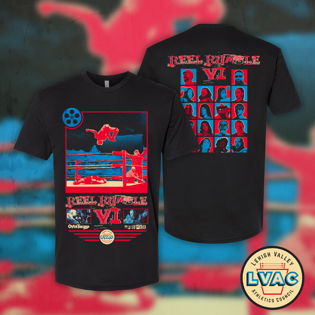 Jeff Cannonball - REEL RUMBLE VI EVENT TEE *PREORDER*
