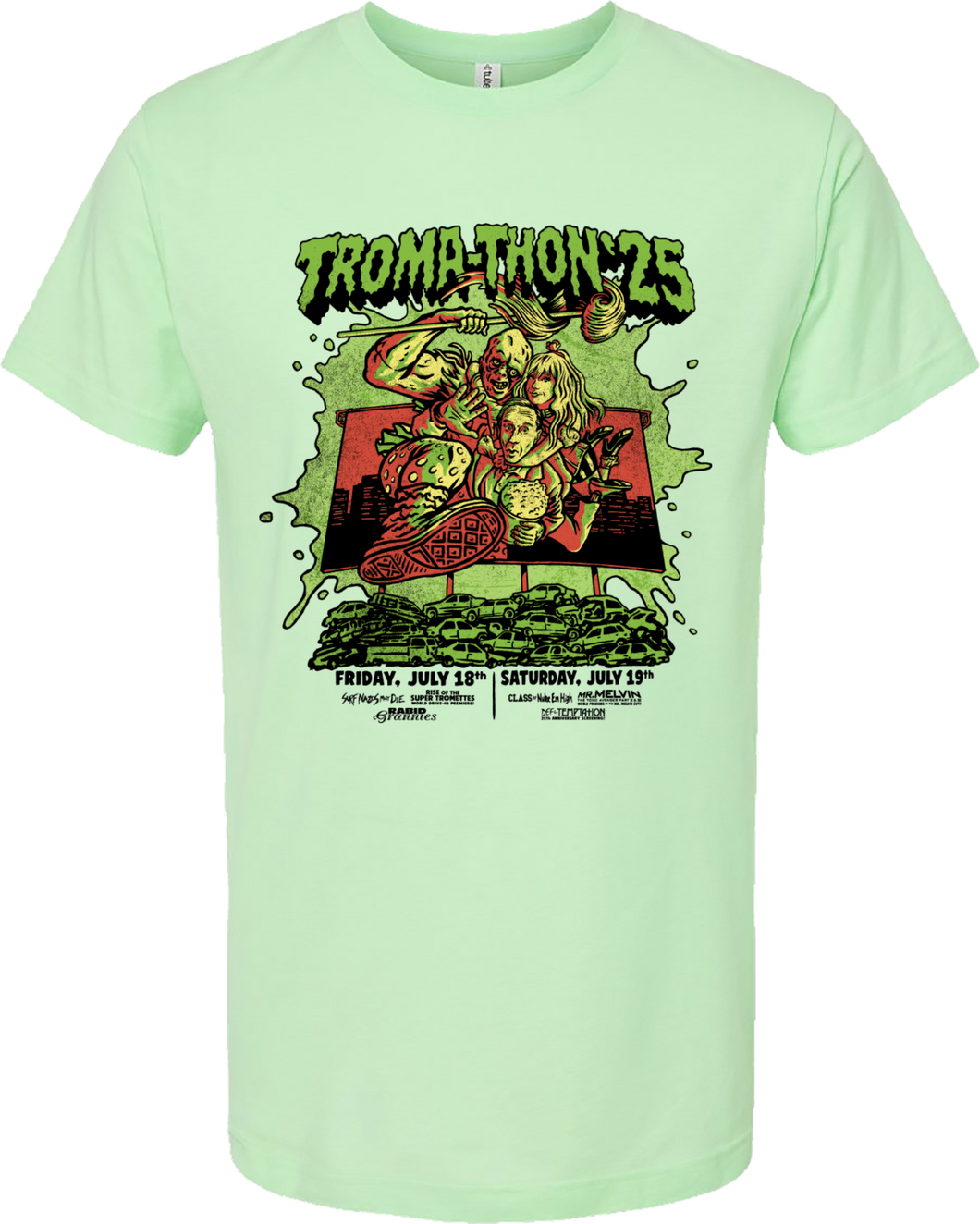 Mahoning Drive-in - Troma-Thon '25 Event Tee **PREORDER**