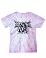 Load image into Gallery viewer, Til The End - Protect Trans Lives Tie Dye Tee
