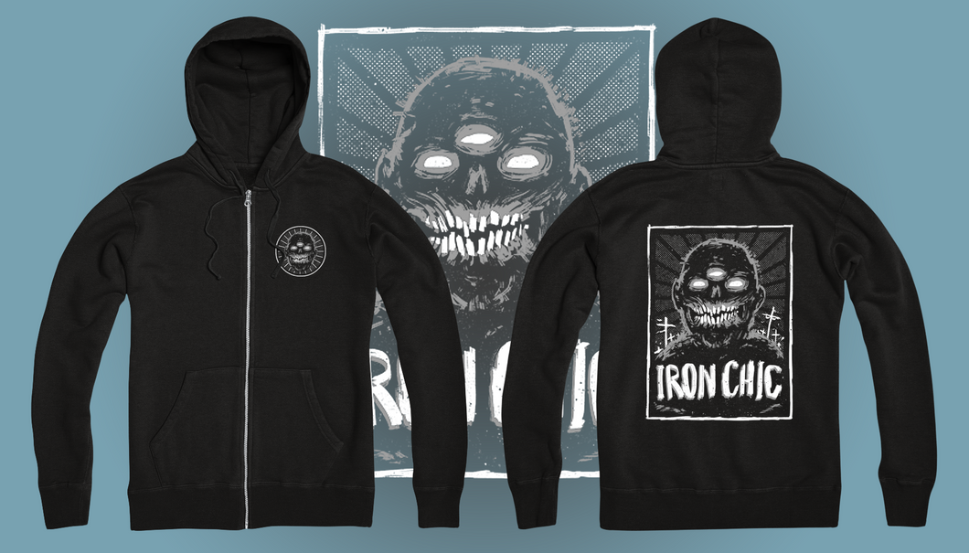Iron Chic - Golgotha zip hoodie