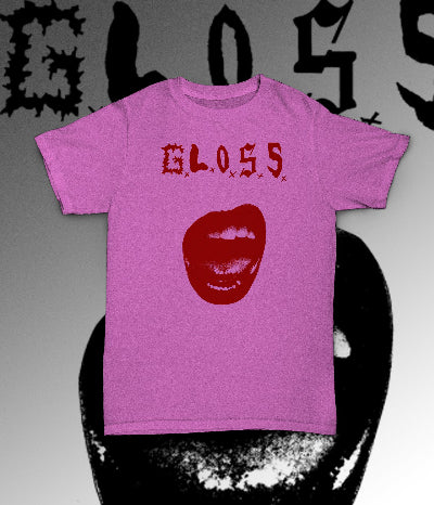 G.L.O.S.S - Lips Pink Tee (Unisex)