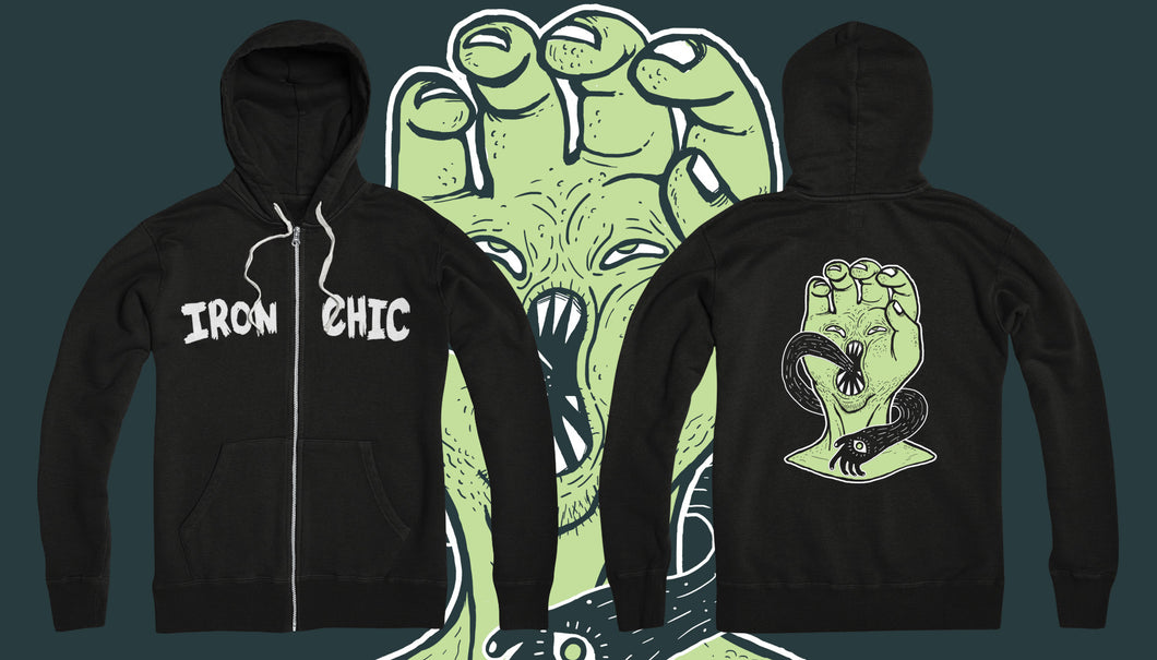 Iron Chic - Hand Hooded sweatshirt